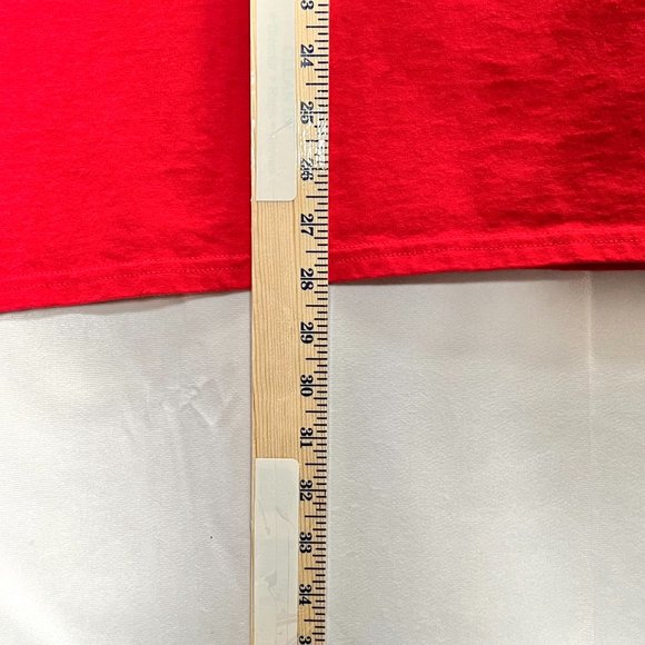 Hanes Event Staff T-Shirt Men's 2XL Red Short Sleeve Unknown Asia Concert/Event - Picture 8 of 8